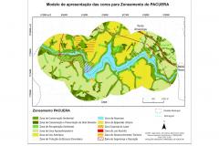 Foto de mapa vetorial usado no licenciamento ambiental