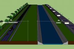 Foto de projeto da faixa de infraestrutura