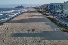 Foto da orla de Matinhos