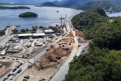 Foto de projeto da ponte de Guaratuba