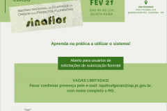 Encontro Sinaflor reúne representantes do setor florestal
