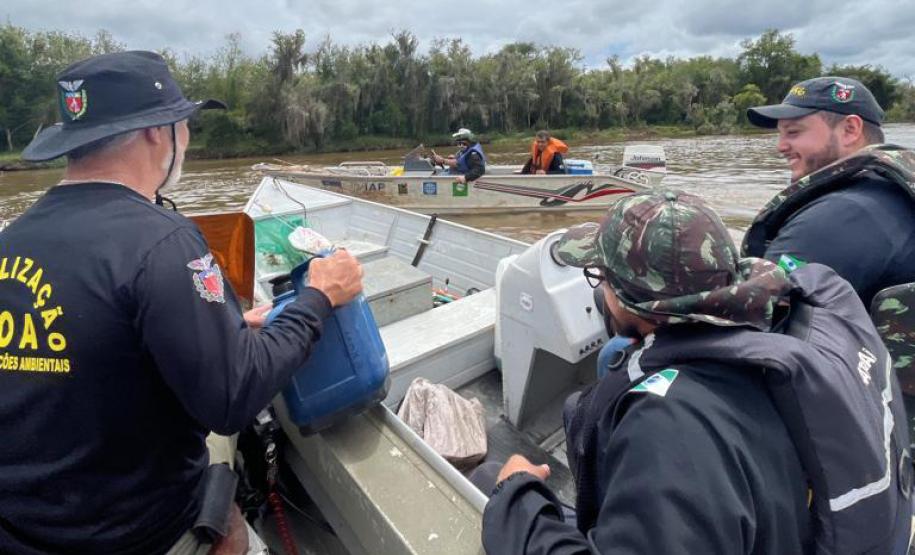 Pesca ilegal: Estado finaliza a Piracema com 23 flagrantes e quase R$ 450 mil em multas