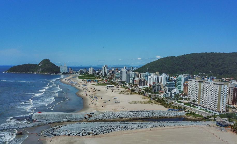 Obras na Orla de Matinhos