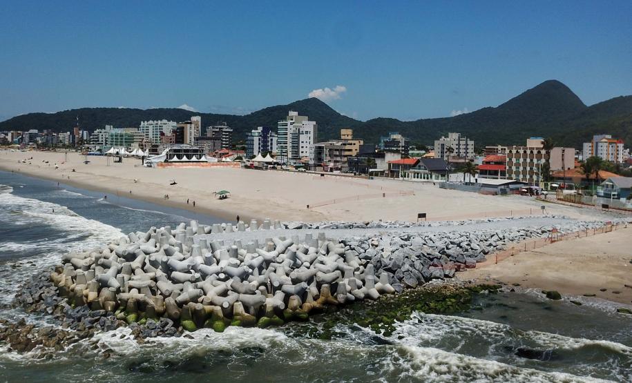 Obras na Orla de Matinhos