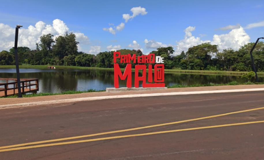 Parque Urbano de Primeiro de Maio está quase pronto e recebeu investimentos de R$ 715 mil