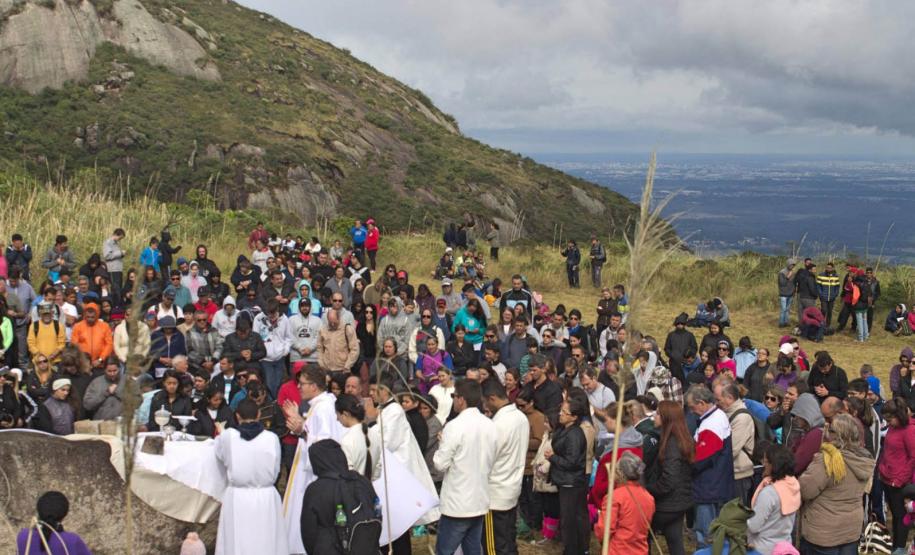 Serra da Baitaca será fechada temporariamente para celebração da Missa da Paz