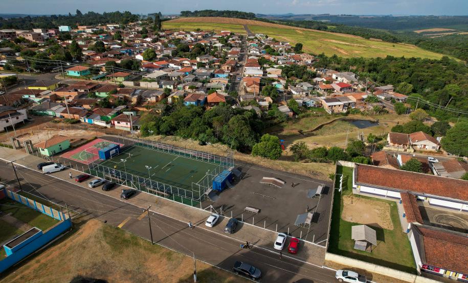 Governador Carlos Massa Ratinho Junior nesta quinta-feira (06) visitou o Parque Laranjinha em Ventania