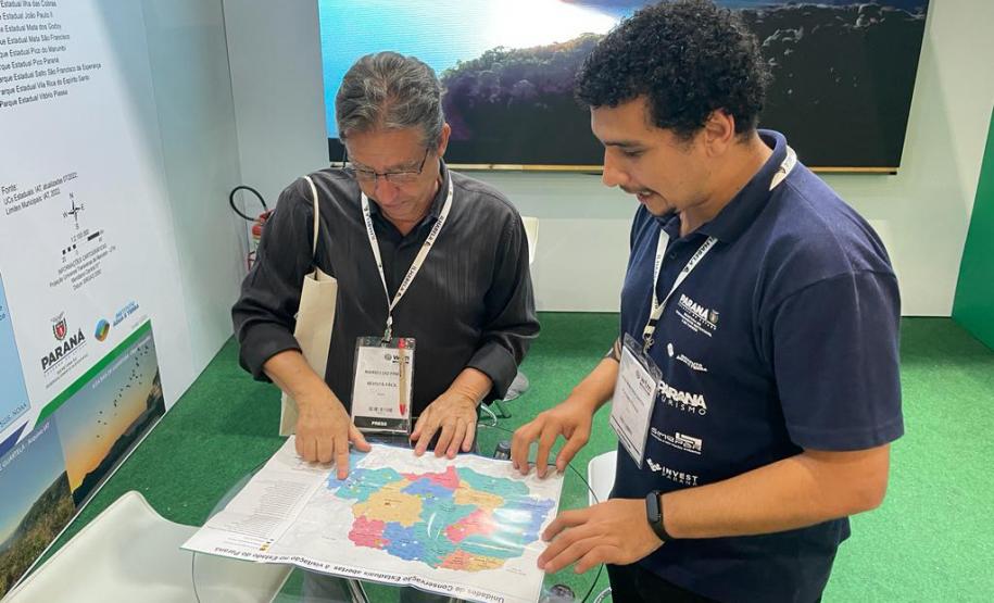O Instituto Água e Terra (IAT) apresentou o Programa Parques Paraná durante o World Travel Market (WTM), considerada o maior evento de viagens e turismo da América Latina, em São Paulo