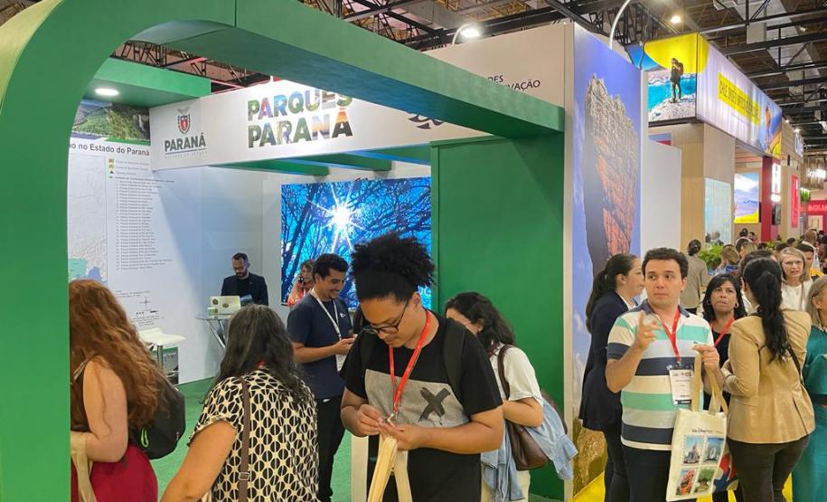 O Instituto Água e Terra (IAT) apresentou o Programa Parques Paraná durante o World Travel Market (WTM), considerada o maior evento de viagens e turismo da América Latina, em São Paulo