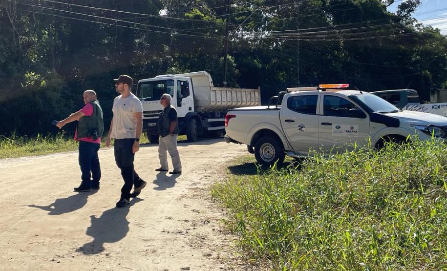 IAT colocou em prática um plano semanal de monitoramento e fiscalização de áreas urbanas e de proteção ambiental desmatadas irregularmente em Guaratuba, no Litoral