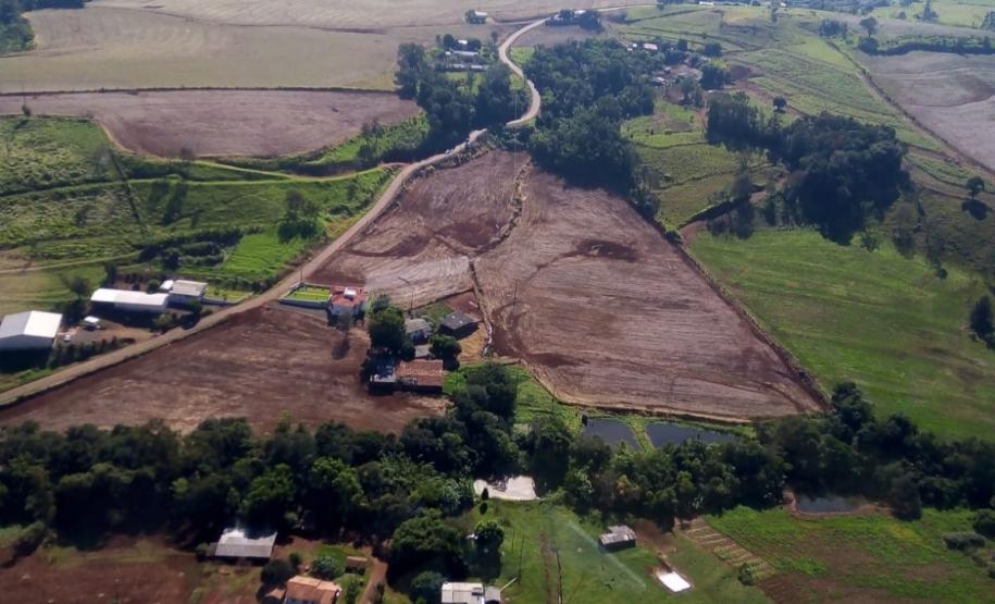 Foto de área desmatada