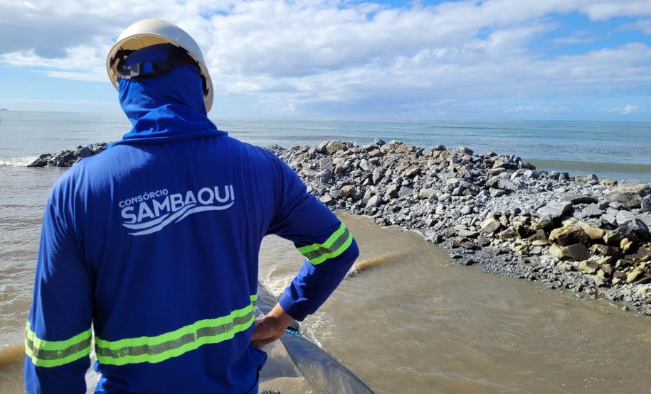 Foto de obra em canal