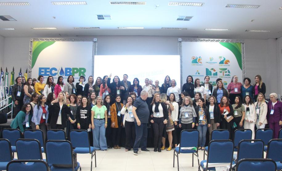 Foto de participantes do evento