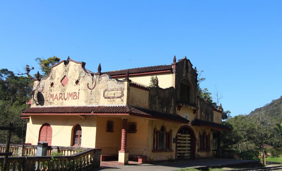 Foto de estação do Parque Marumbi