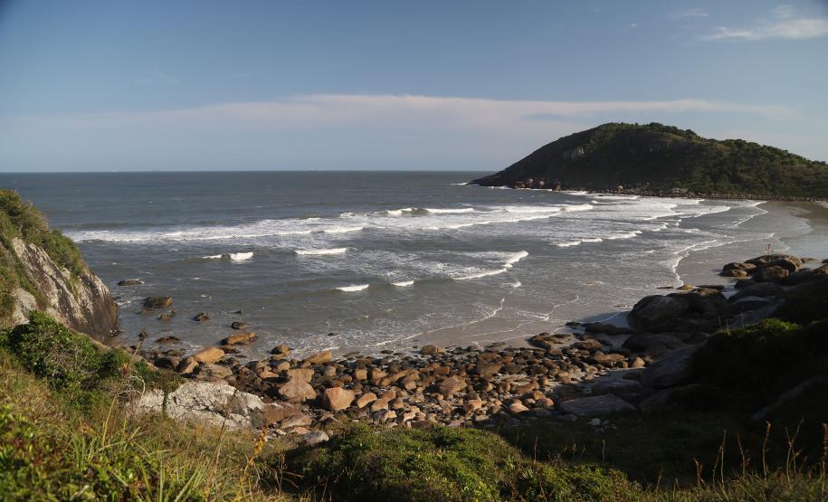 Praias da ilha do Mel.