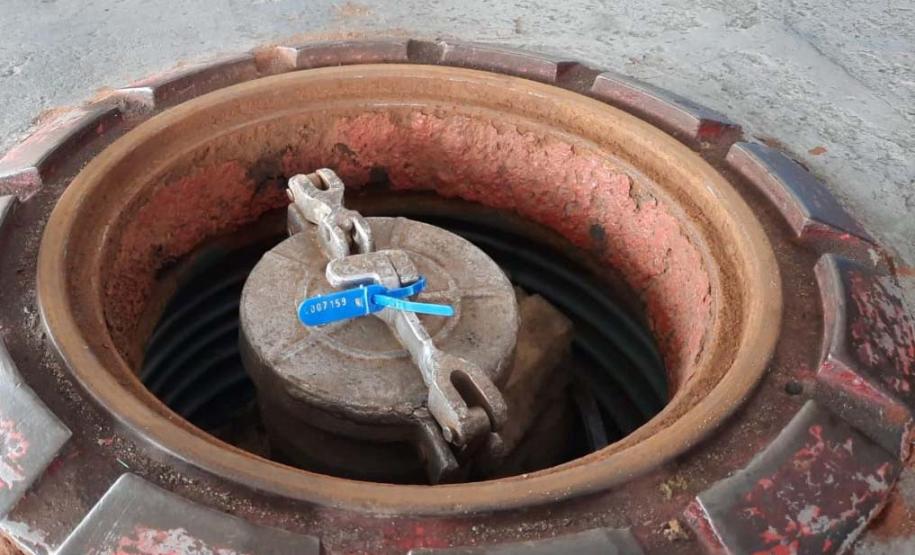 Foto de tanques fiscalizados em operação do IAT