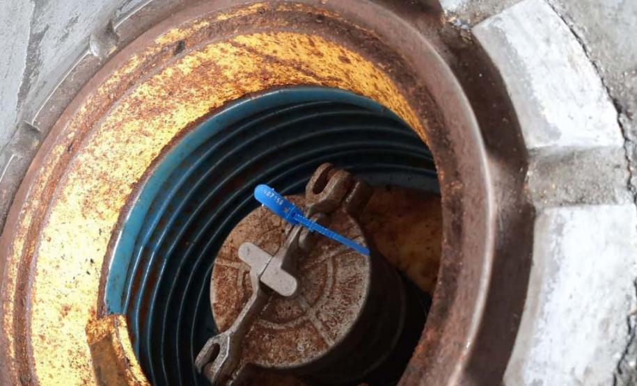 Foto de tanques fiscalizados em operação do IAT