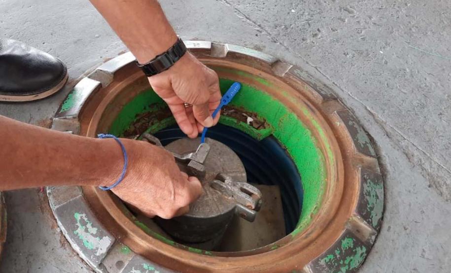 Foto de tanques fiscalizados em operação do IAT
