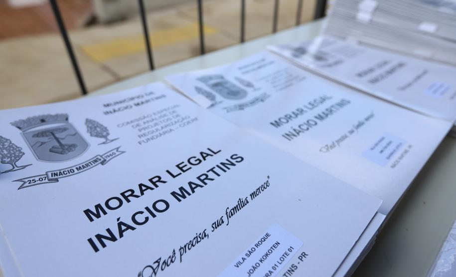 Títulos enfileirados esperando a entrega.