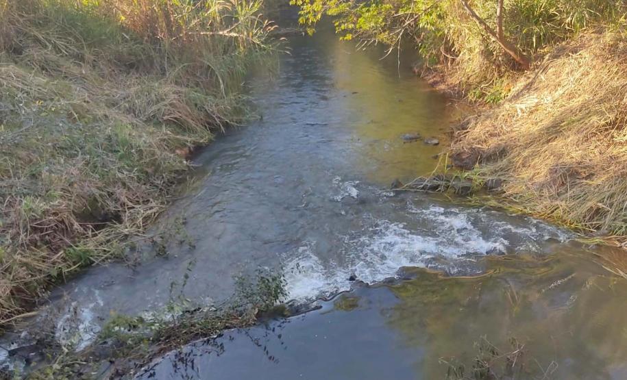 Rio Pirapó em Arapongas, na região Norte do Paraná