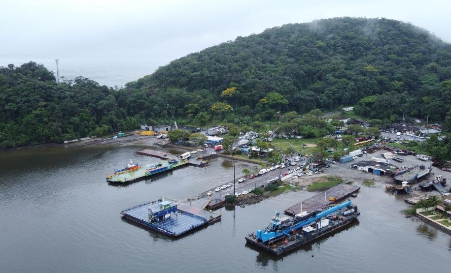 Foto aérea do evento