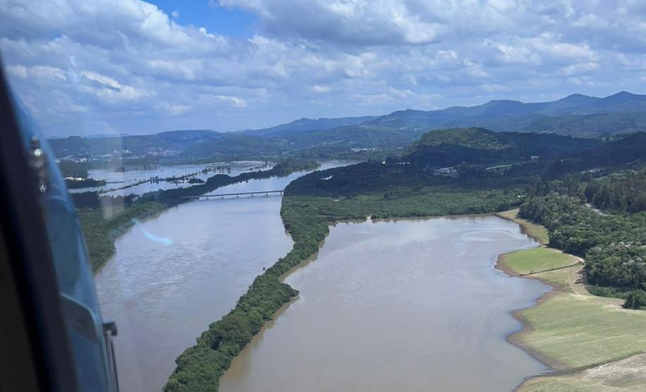 União da Vitoria Alagada