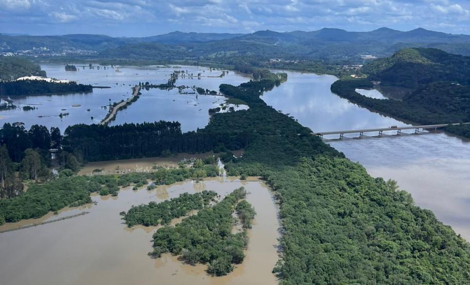 União da Vitoria Alagada