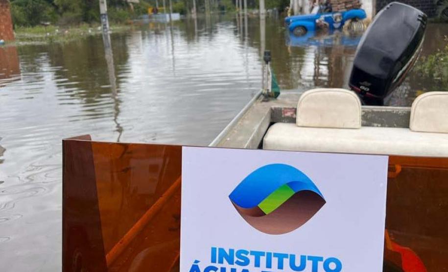 Apoio logístico e resgate de animais: IAT ajuda vítimas da enchente em União da Vitória