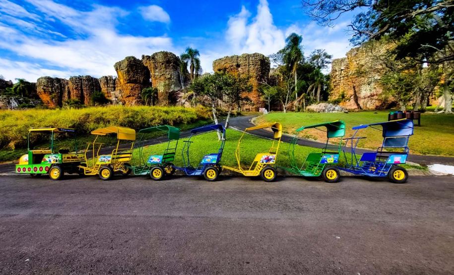 Foto de carrinhos do Parque