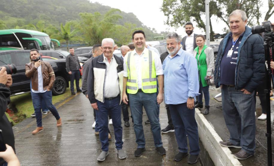 Governador e aliados