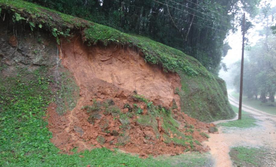 Enchente no Parque Estadual de Campinhos