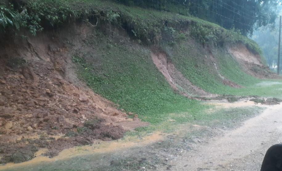 Enchente no Parque Estadual de Campinhos