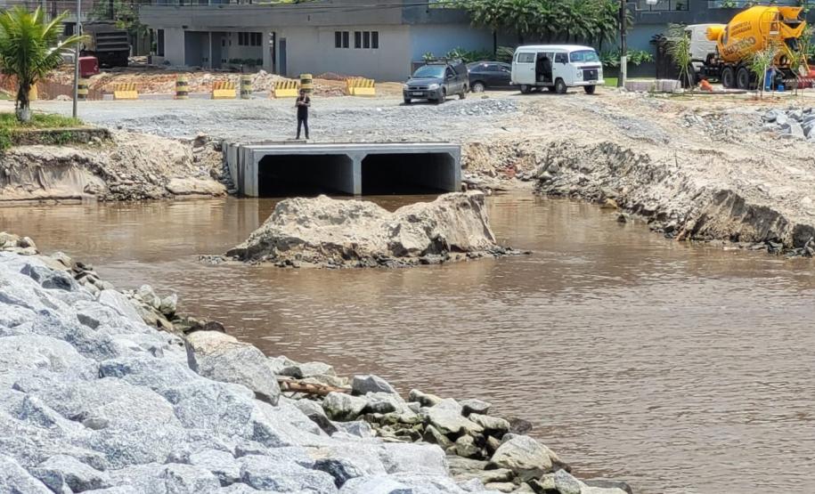 Obras na Orla de Matinhos