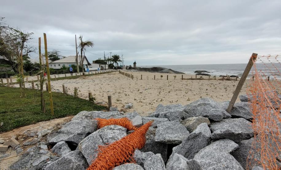 Obras na Orla de Matinhos