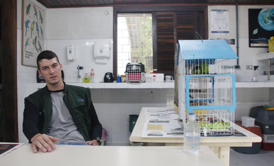 Foto de Rafael Galvão no pronto atendimento do IAT