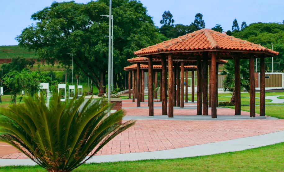 Foto de quiosque do parque