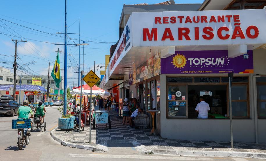Fachada do restaurante "Mariscão"
