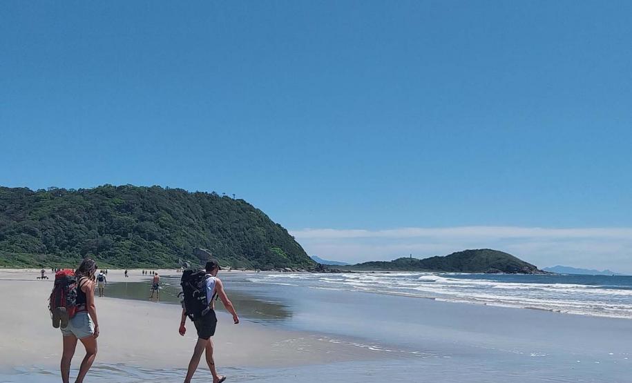 Foto de paisagem da Ilha do Mel