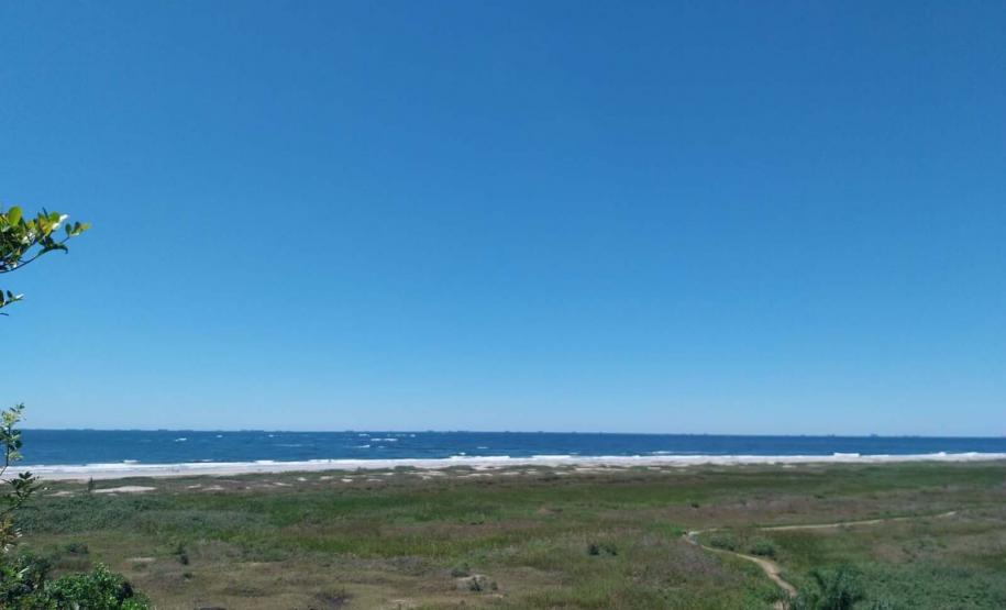 Foto de paisagem da Ilha do Mel