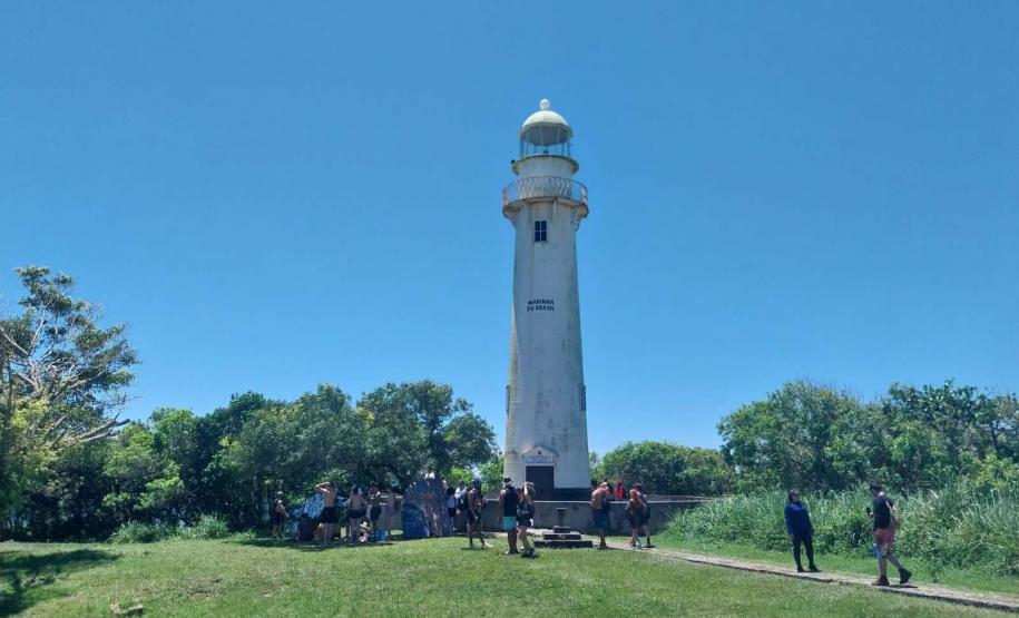 Foto de paisagem da Ilha do Mel