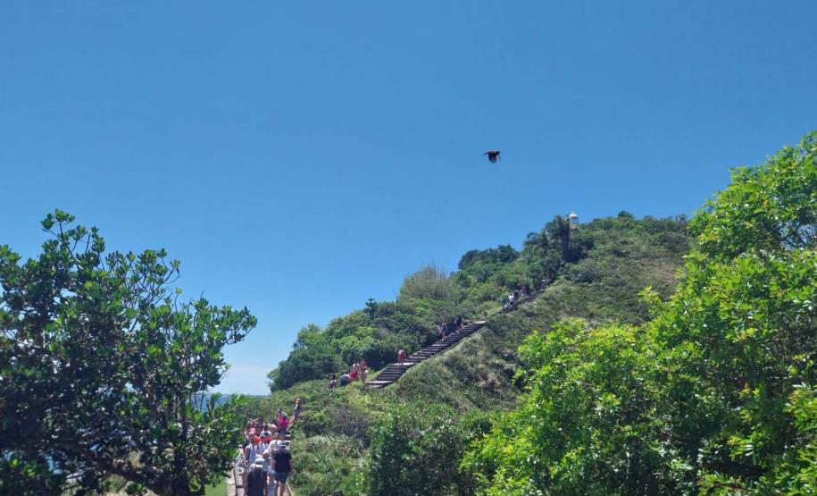 Foto de paisagem da Ilha do Mel