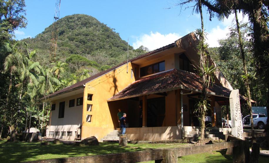 Foto de estrutura do Parque Marumbi