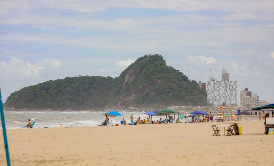 Foto da praia de Matinhos