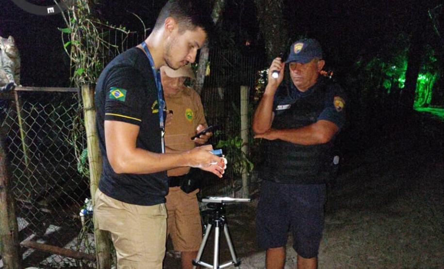 Instituto Água e Terra fiscaliza poluição sonora na Ilha do Mel