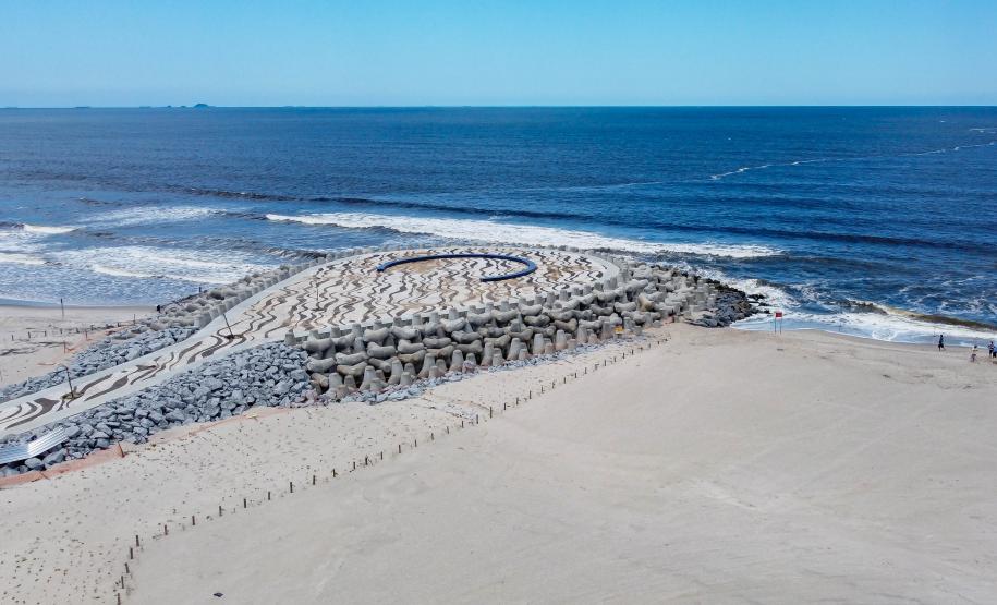 Obras na orla