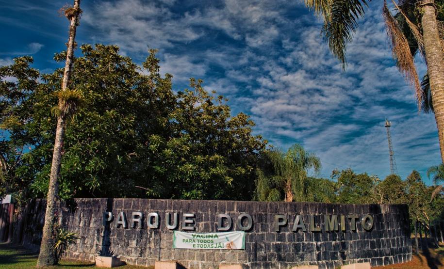 Entrada do Parque Estadual do Palmito