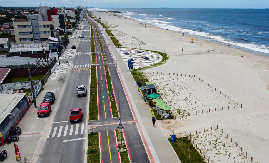 Obras na orla