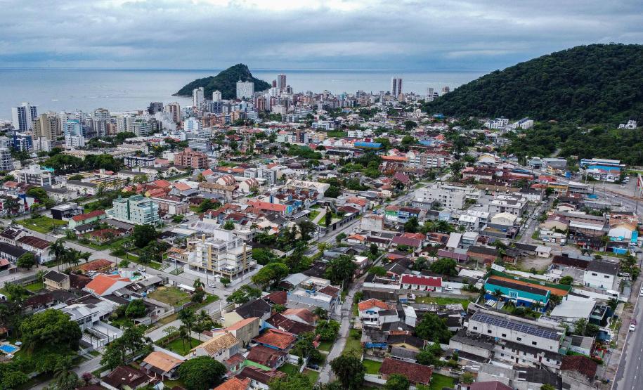CIDADE DE MATINHOS VISTA DE CIMA