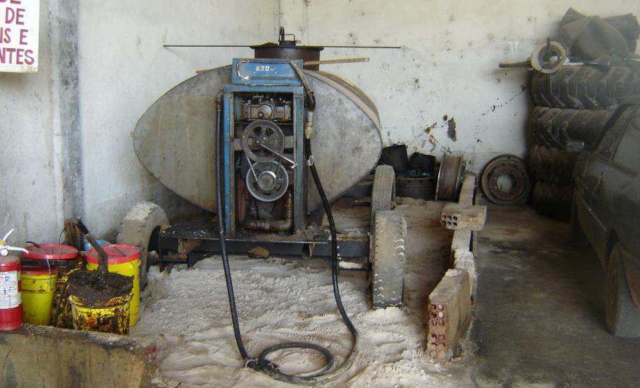 Foto de área contaminada