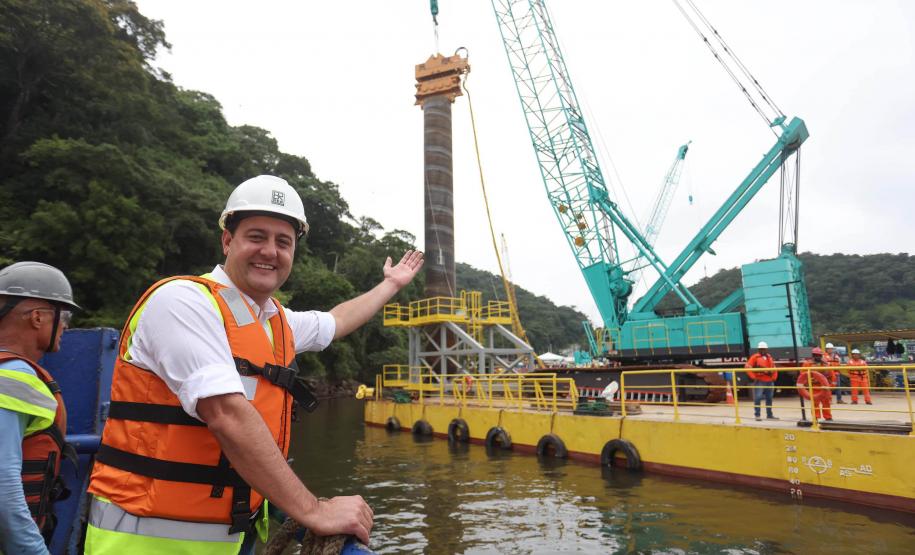 Governador do Paraná em Guaratuba
